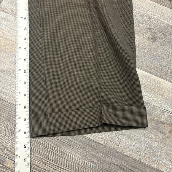 Brooks Brothers 346 Houndstooth Mens 45R 2-Piece Suit Pants Blazer Wool Lycra - Picture 16 of 16